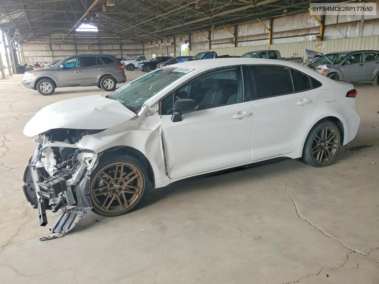 2024 Toyota Corolla Night Shade VIN: 5YFB4MCE2RP177650 Lot: 58834096