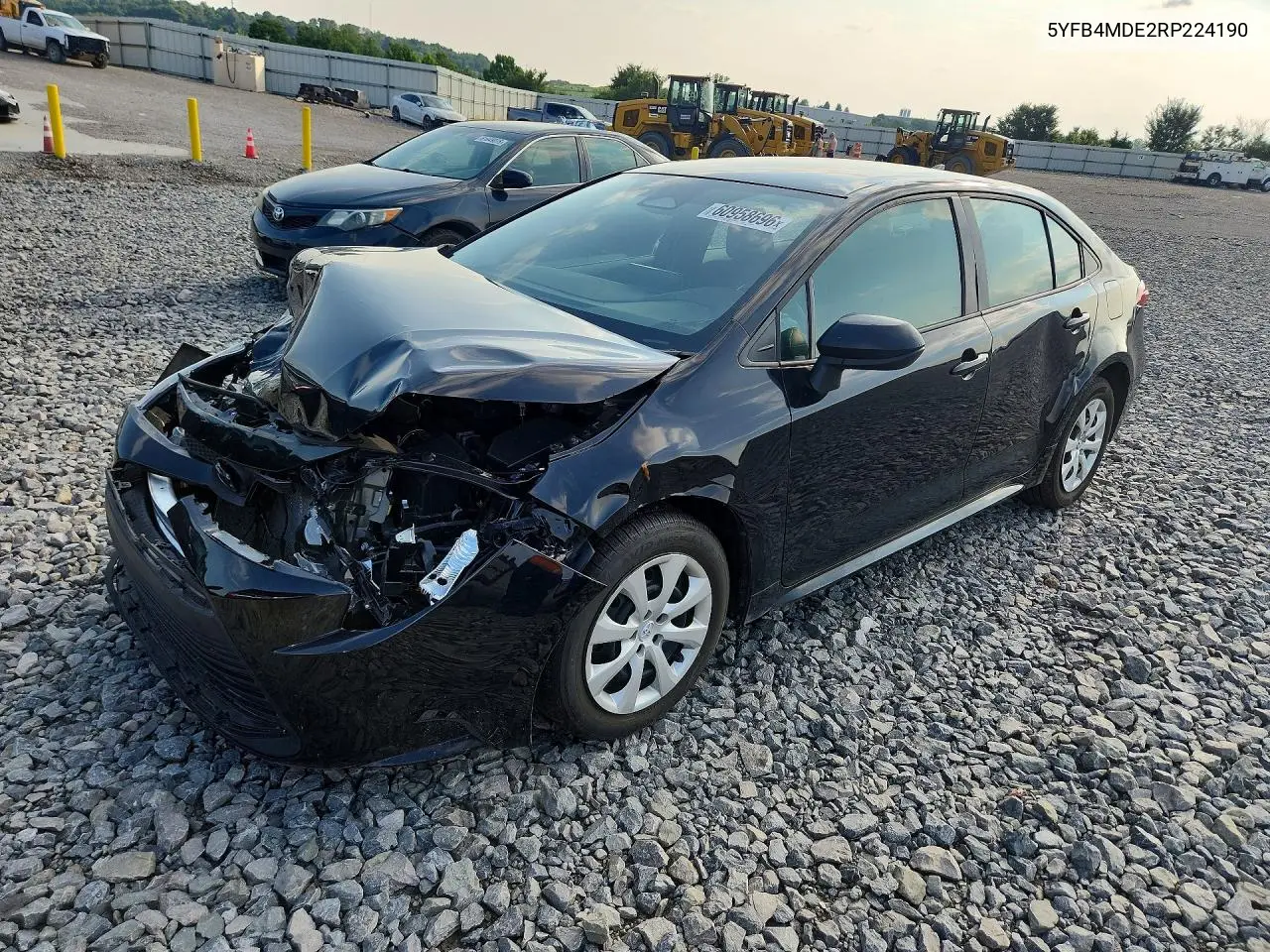 2024 Toyota Corolla Le VIN: 5YFB4MDE2RP224190 Lot: 60958696