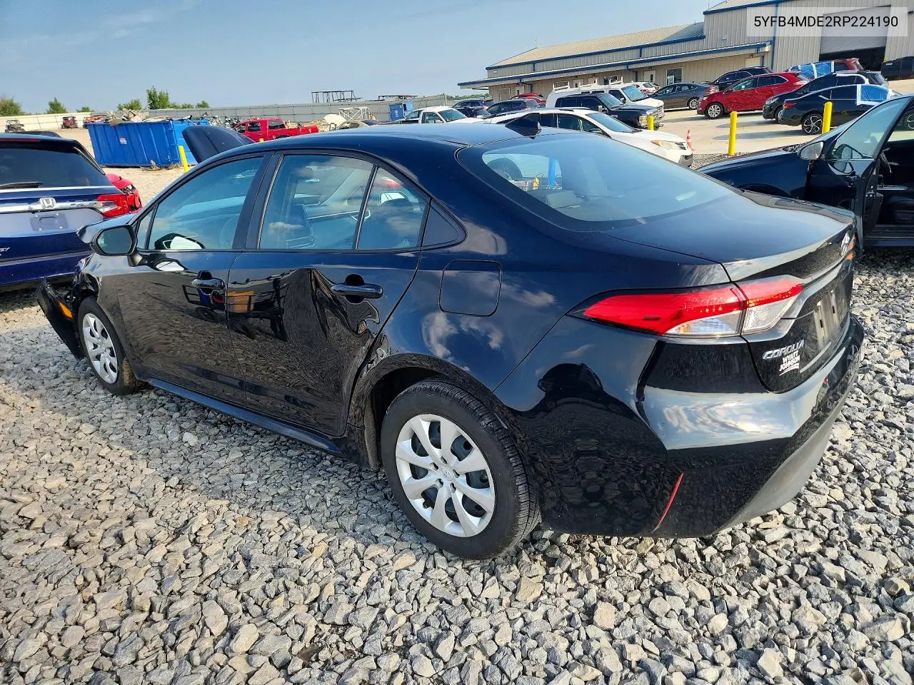 2024 Toyota Corolla Le VIN: 5YFB4MDE2RP224190 Lot: 60958696