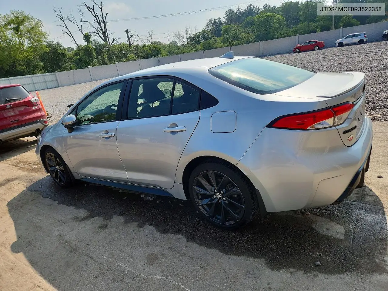 2024 Toyota Corolla Se VIN: JTDS4MCE0R3522358 Lot: 61209176