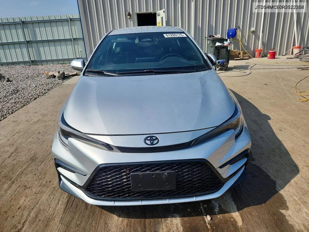 2024 Toyota Corolla Se VIN: JTDS4MCE0R3522358 Lot: 61209176