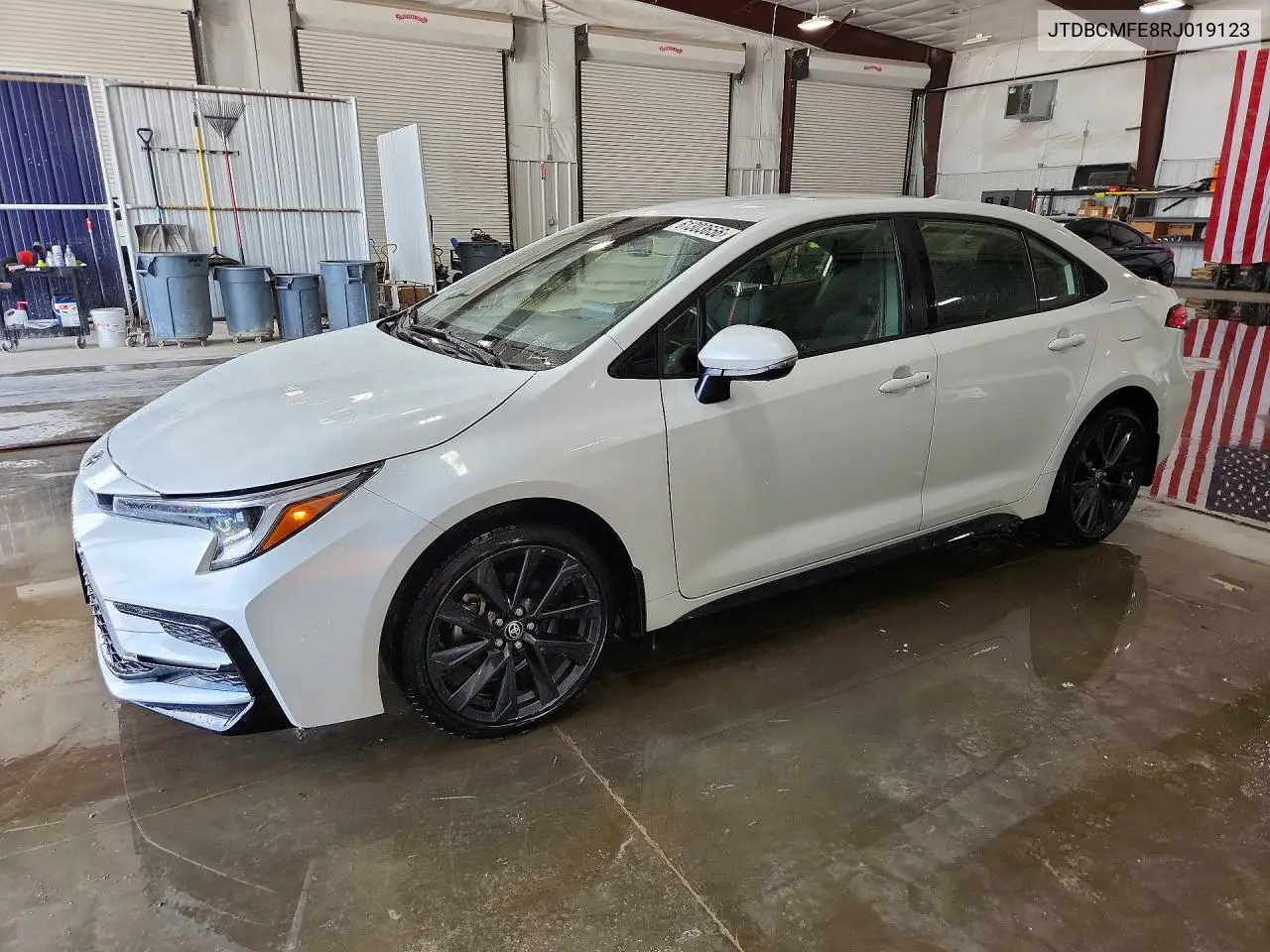 2024 Toyota Corolla Hybrid Se VIN: JTDBCMFE8RJ019123 Lot: 61303656