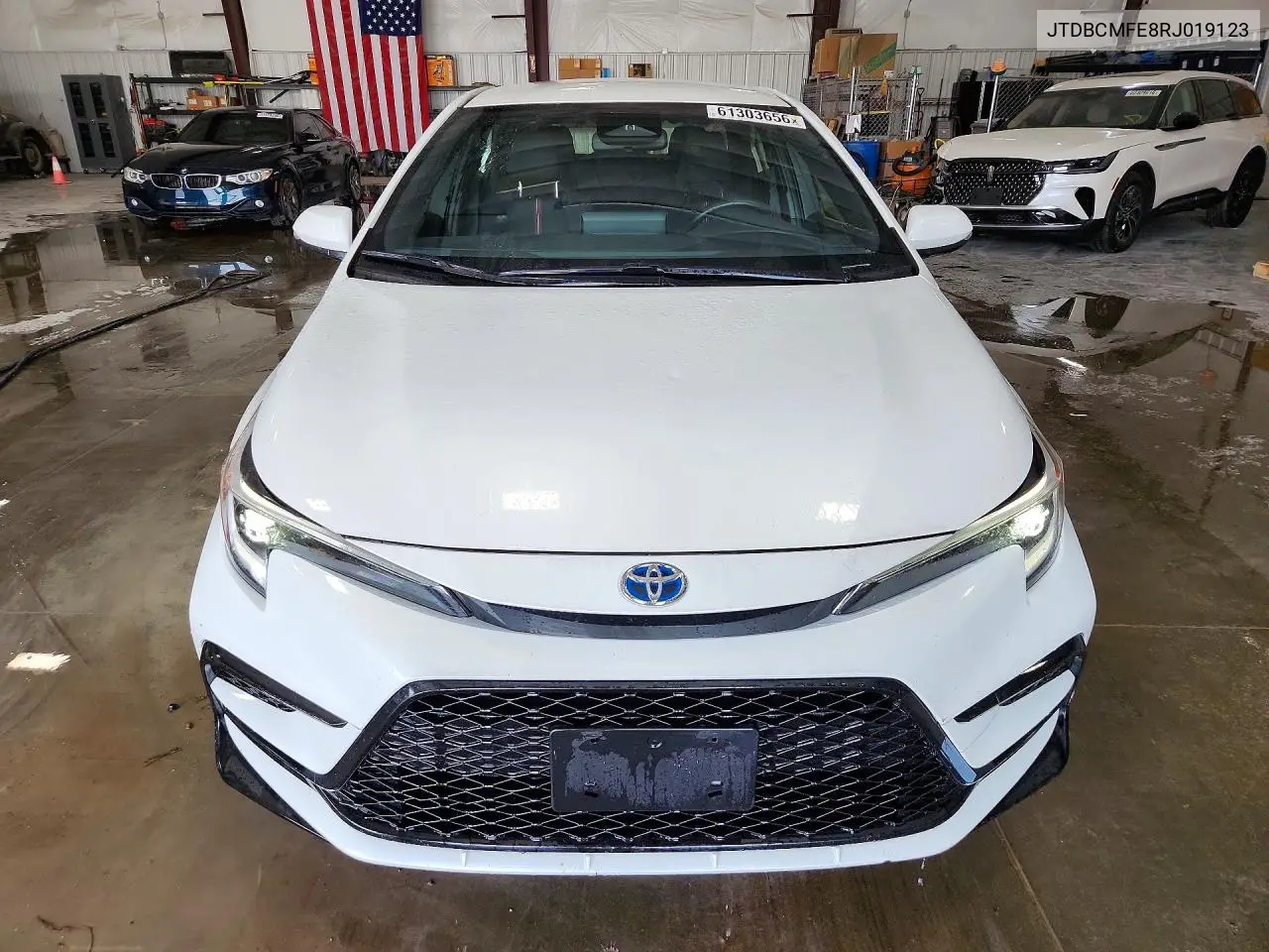 2024 Toyota Corolla Hybrid Se VIN: JTDBCMFE8RJ019123 Lot: 61303656