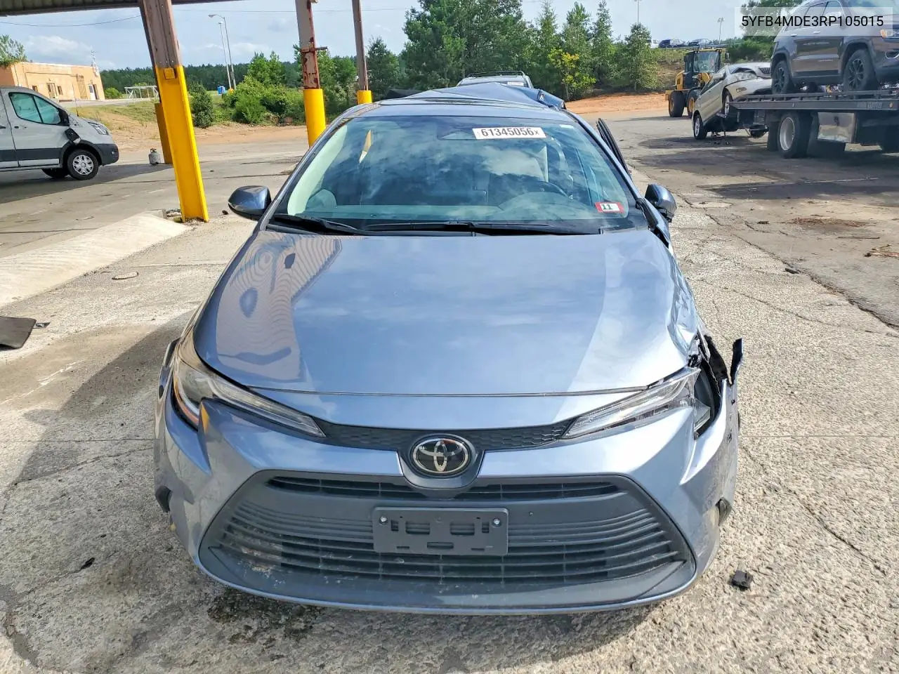 2024 Toyota Corolla Le VIN: 5YFB4MDE3RP105015 Lot: 61345056