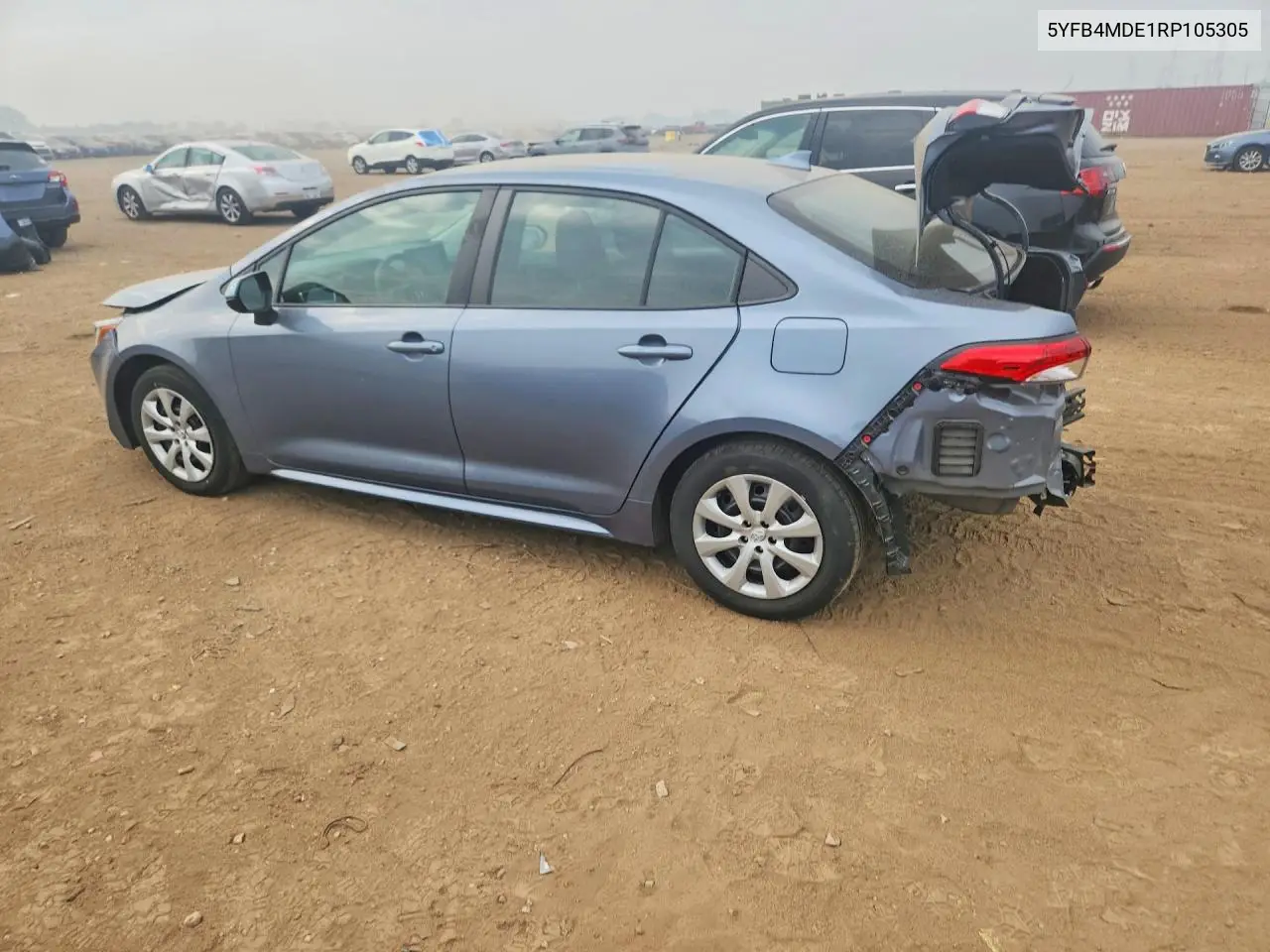 2024 Toyota Corolla Le VIN: 5YFB4MDE1RP105305 Lot: 61444346