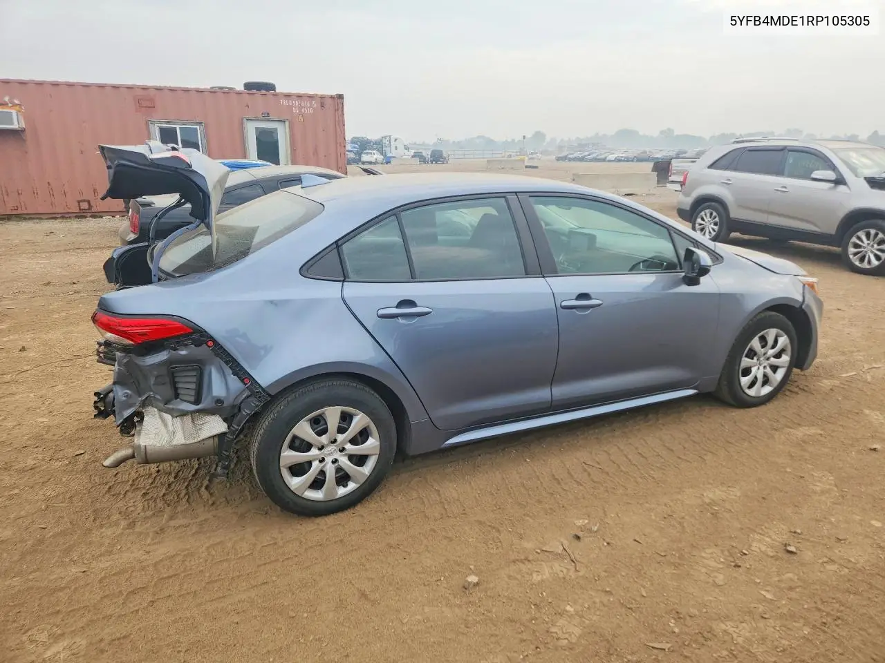 2024 Toyota Corolla Le VIN: 5YFB4MDE1RP105305 Lot: 61444346