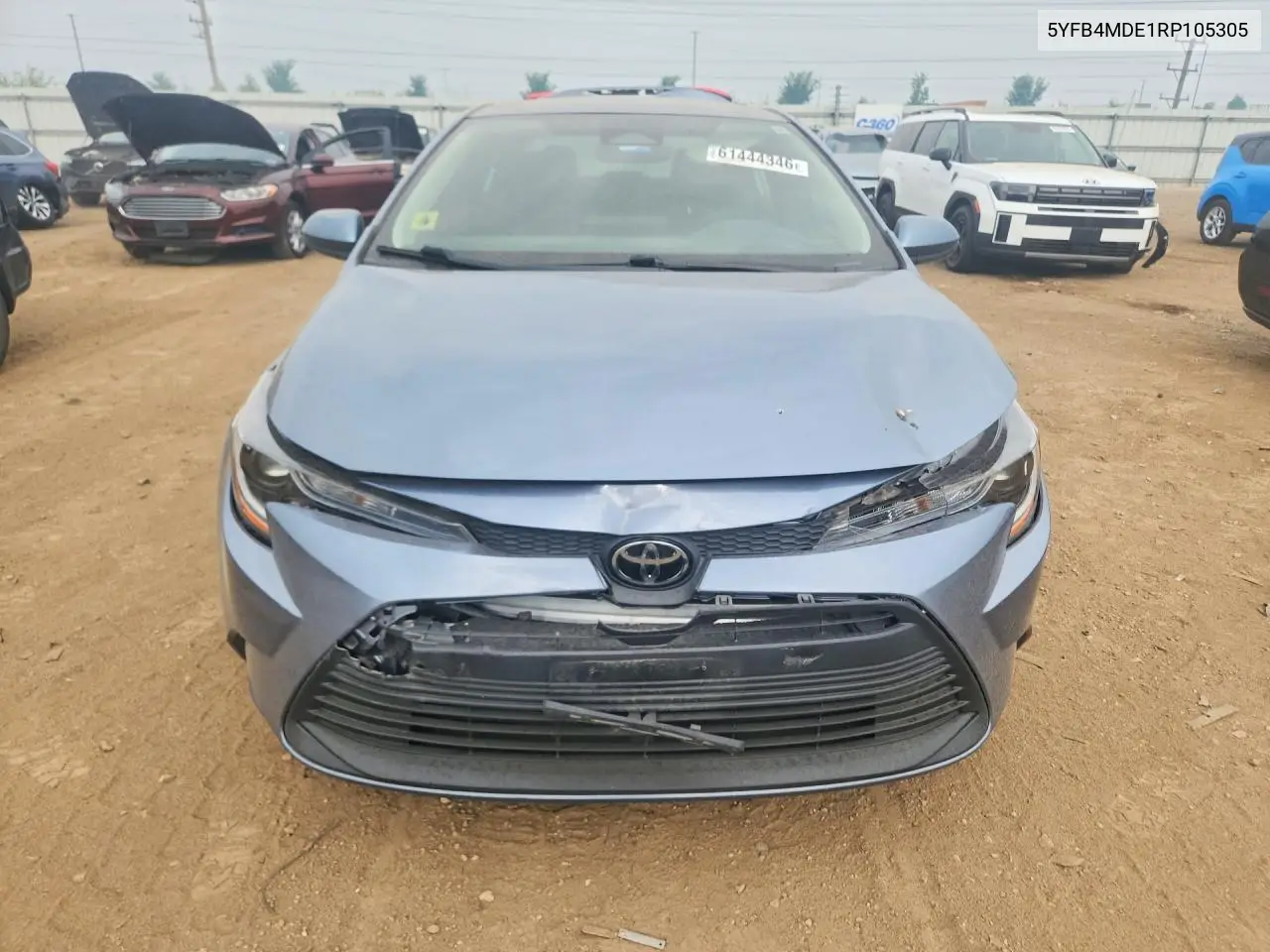 2024 Toyota Corolla Le VIN: 5YFB4MDE1RP105305 Lot: 61444346