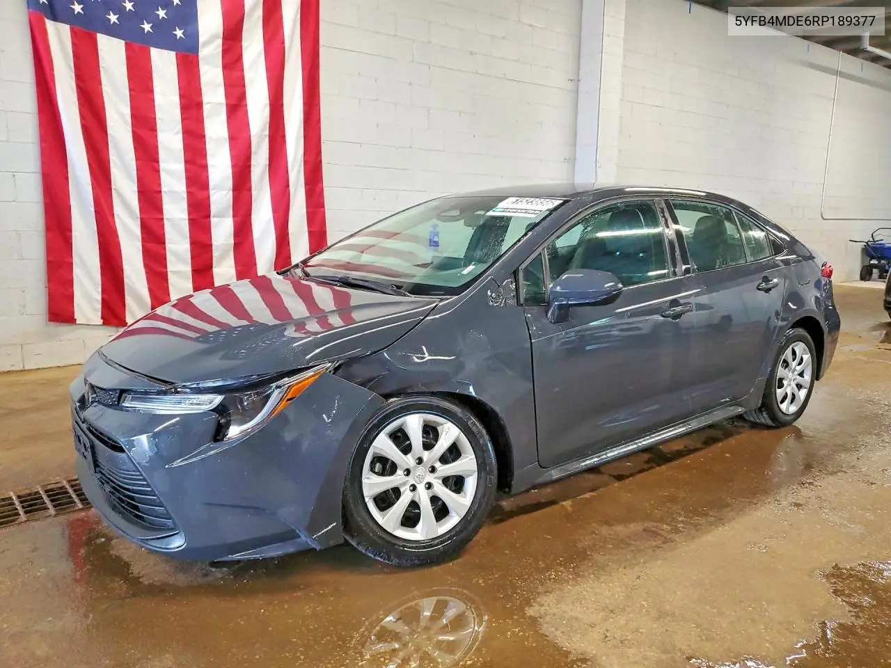 2024 Toyota Corolla Le VIN: 5YFB4MDE6RP189377 Lot: 61523856