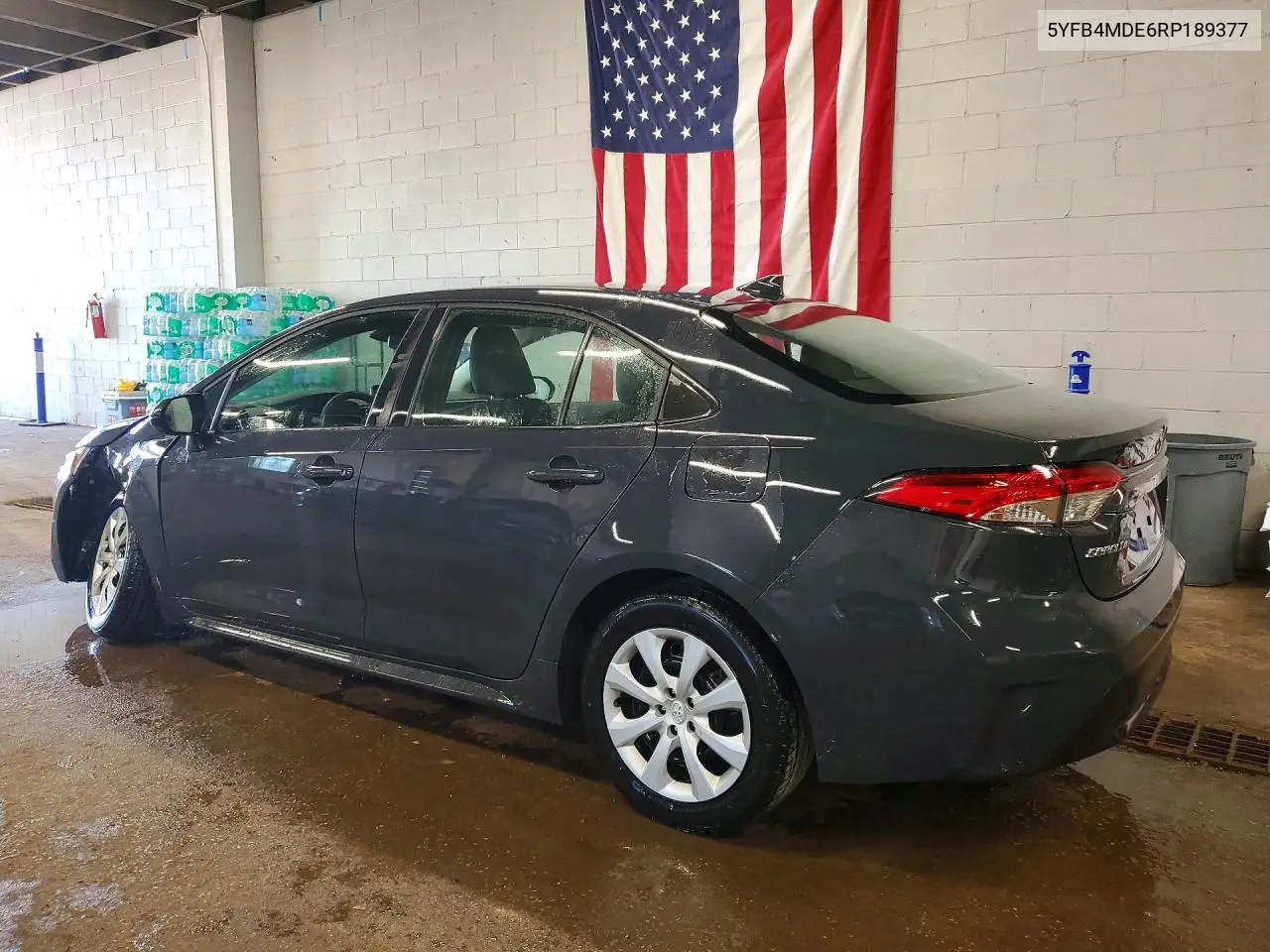 2024 Toyota Corolla Le VIN: 5YFB4MDE6RP189377 Lot: 61523856