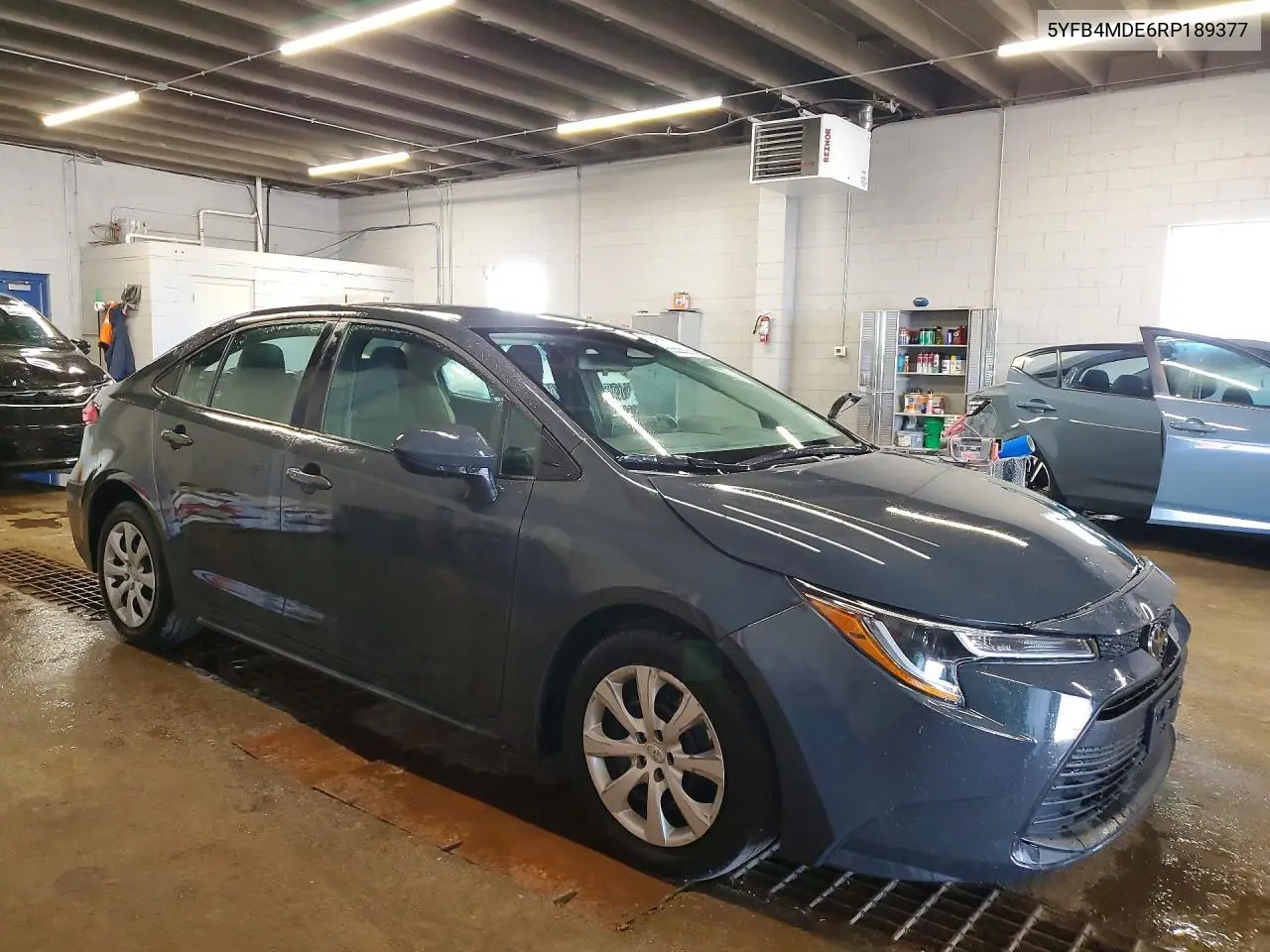2024 Toyota Corolla Le VIN: 5YFB4MDE6RP189377 Lot: 61523856