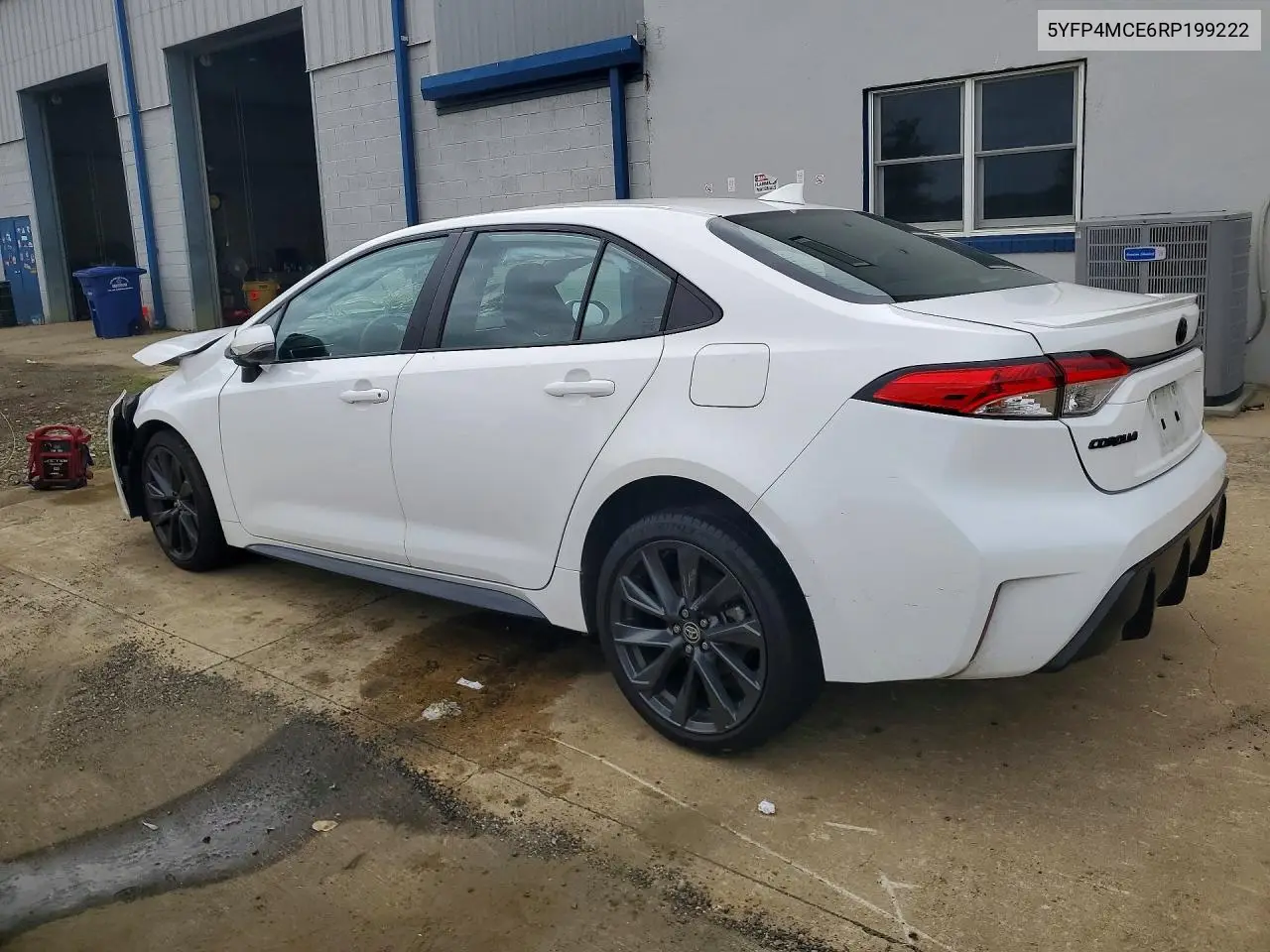 2024 Toyota Corolla Se VIN: 5YFP4MCE6RP199222 Lot: 61765456