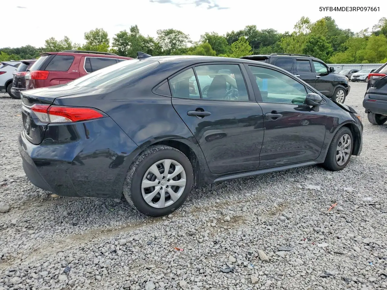 2024 Toyota Corolla Le VIN: 5YFB4MDE3RP097661 Lot: 61801206