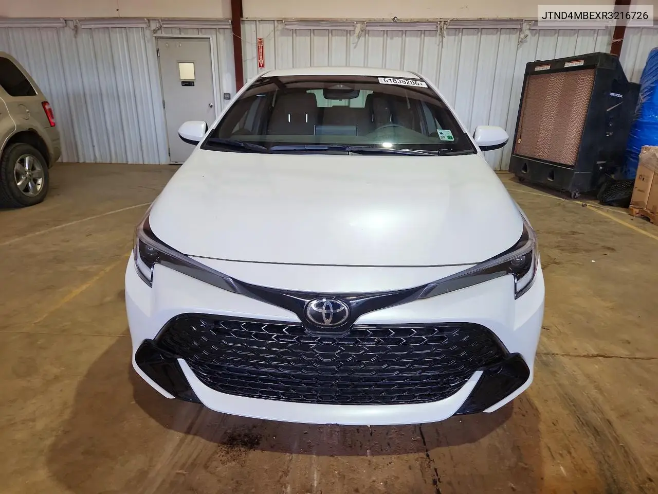 2024 Toyota Corolla Hatchback Se VIN: JTND4MBEXR3216726 Lot: 61835206