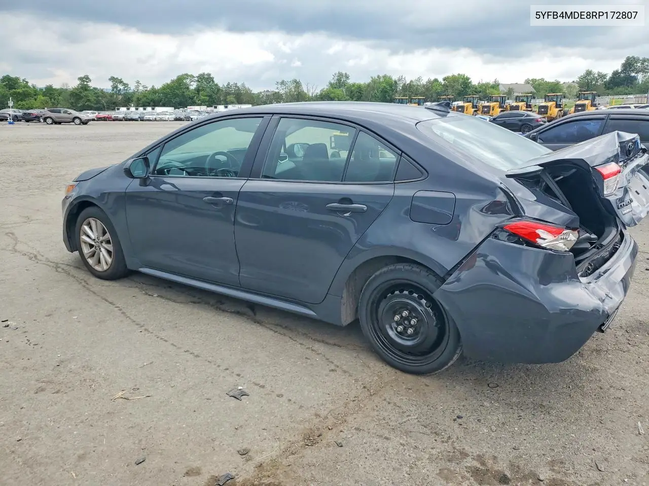 2024 Toyota Corolla Le VIN: 5YFB4MDE8RP172807 Lot: 61909716