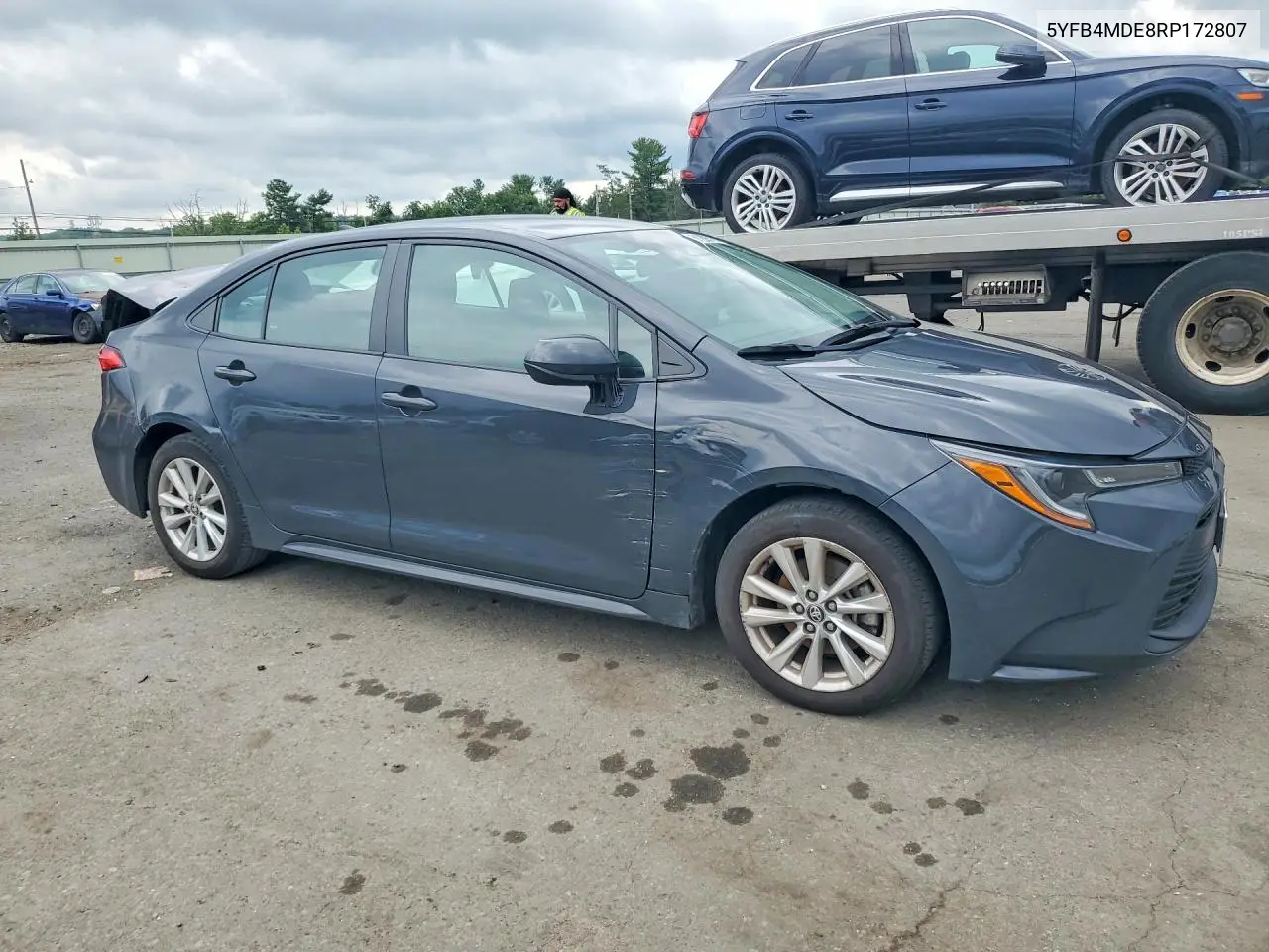 2024 Toyota Corolla Le VIN: 5YFB4MDE8RP172807 Lot: 61909716