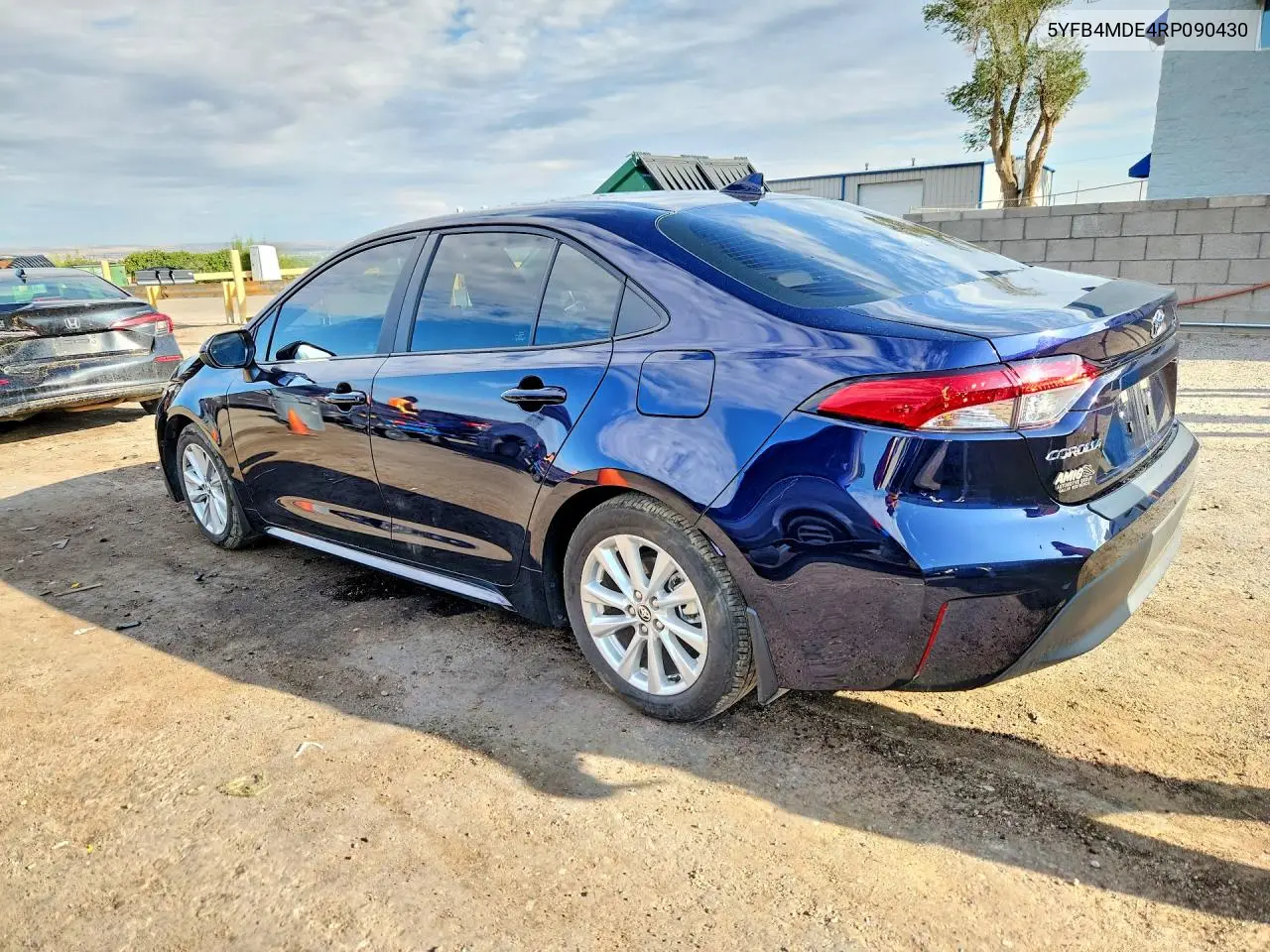2024 Toyota Corolla Le VIN: 5YFB4MDE4RP090430 Lot: 61927246