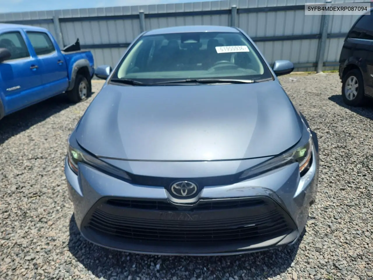 2024 Toyota Corolla Le VIN: 5YFB4MDEXRP087094 Lot: 61955936