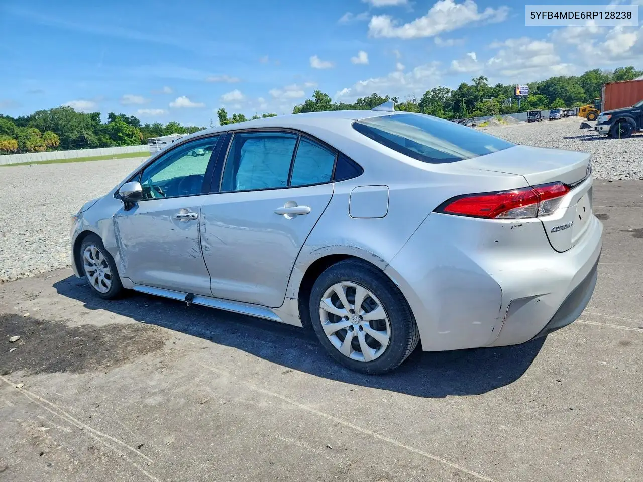 2024 Toyota Corolla Le VIN: 5YFB4MDE6RP128238 Lot: 61995906
