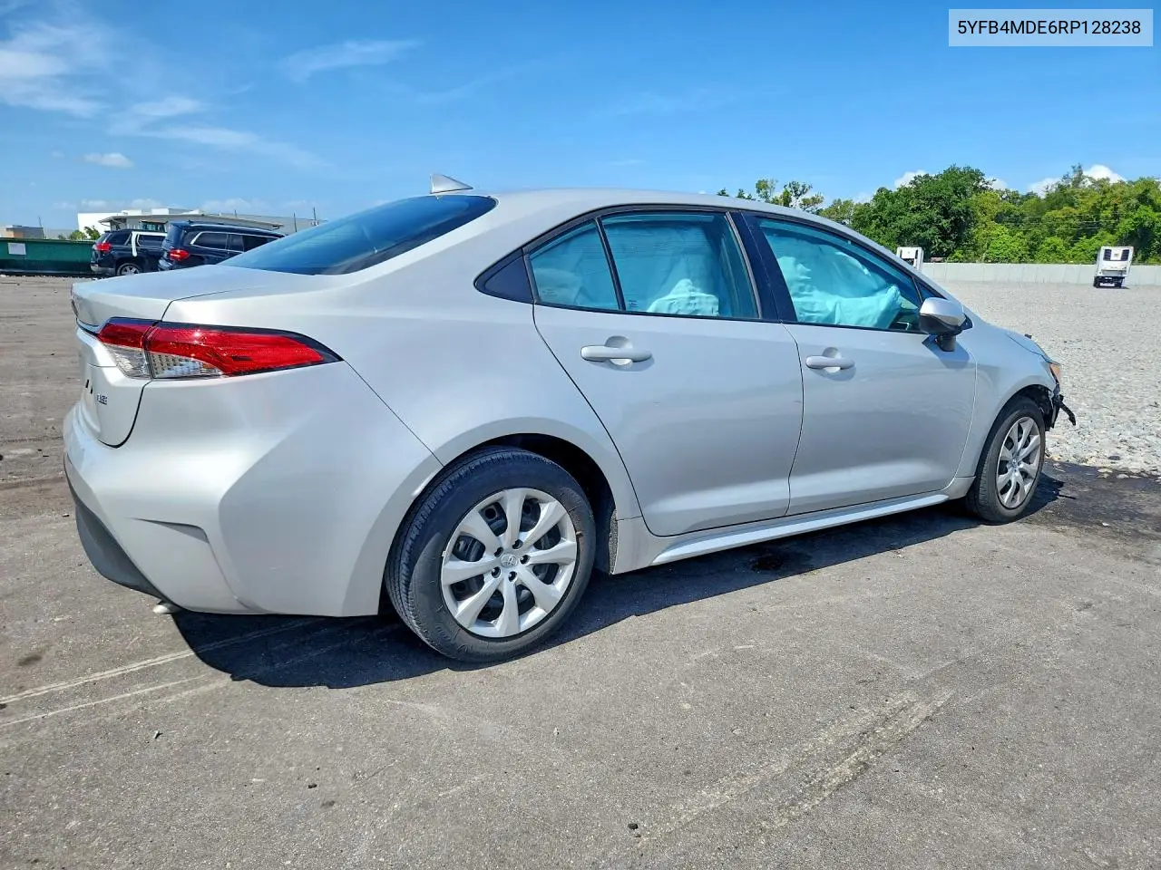 2024 Toyota Corolla Le VIN: 5YFB4MDE6RP128238 Lot: 61995906