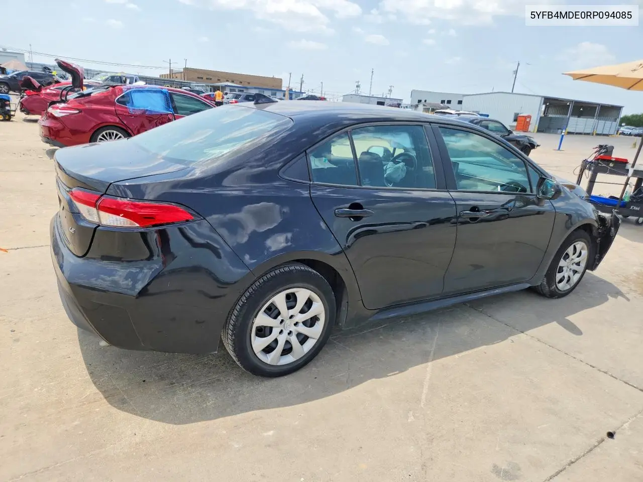 2024 Toyota Corolla Le VIN: 5YFB4MDE0RP094085 Lot: 62020406