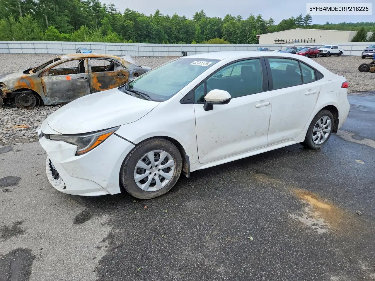 2024 Toyota Corolla Le VIN: 5YFB4MDE0RP218226 Lot: 62151576