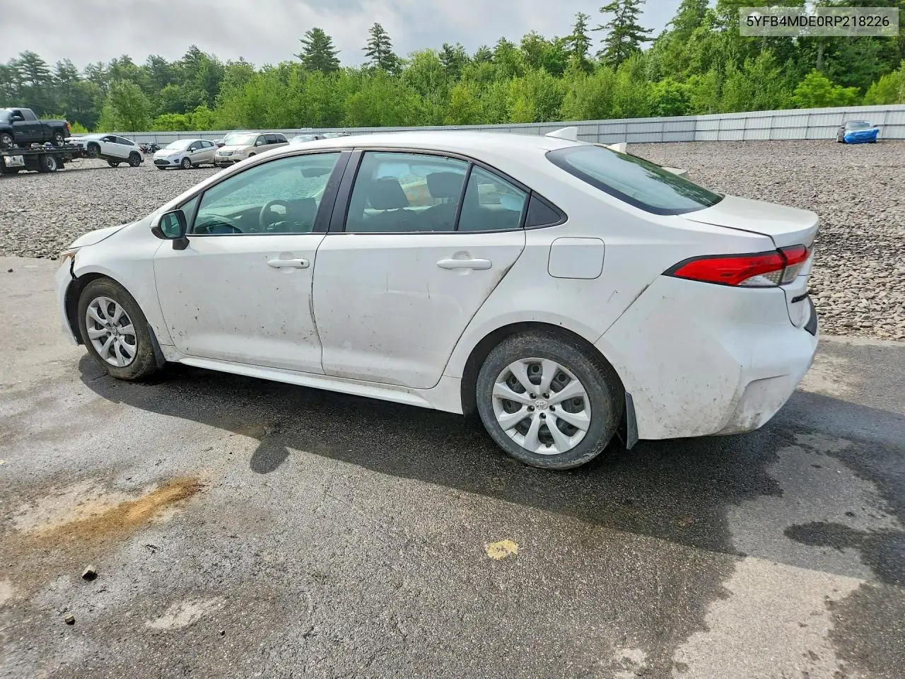 2024 Toyota Corolla Le VIN: 5YFB4MDE0RP218226 Lot: 62151576