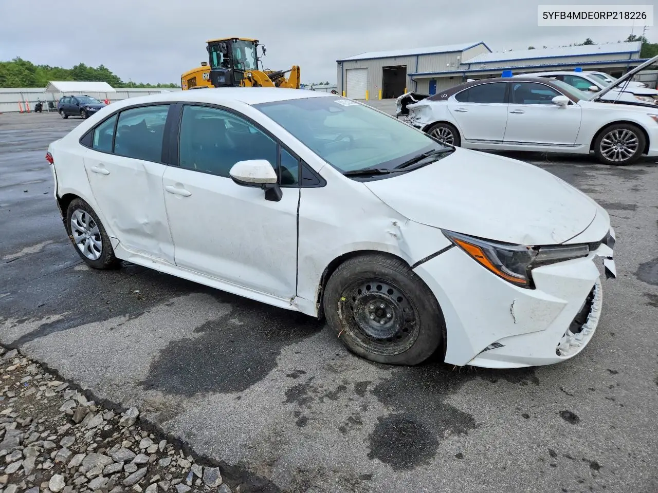 2024 Toyota Corolla Le VIN: 5YFB4MDE0RP218226 Lot: 62151576