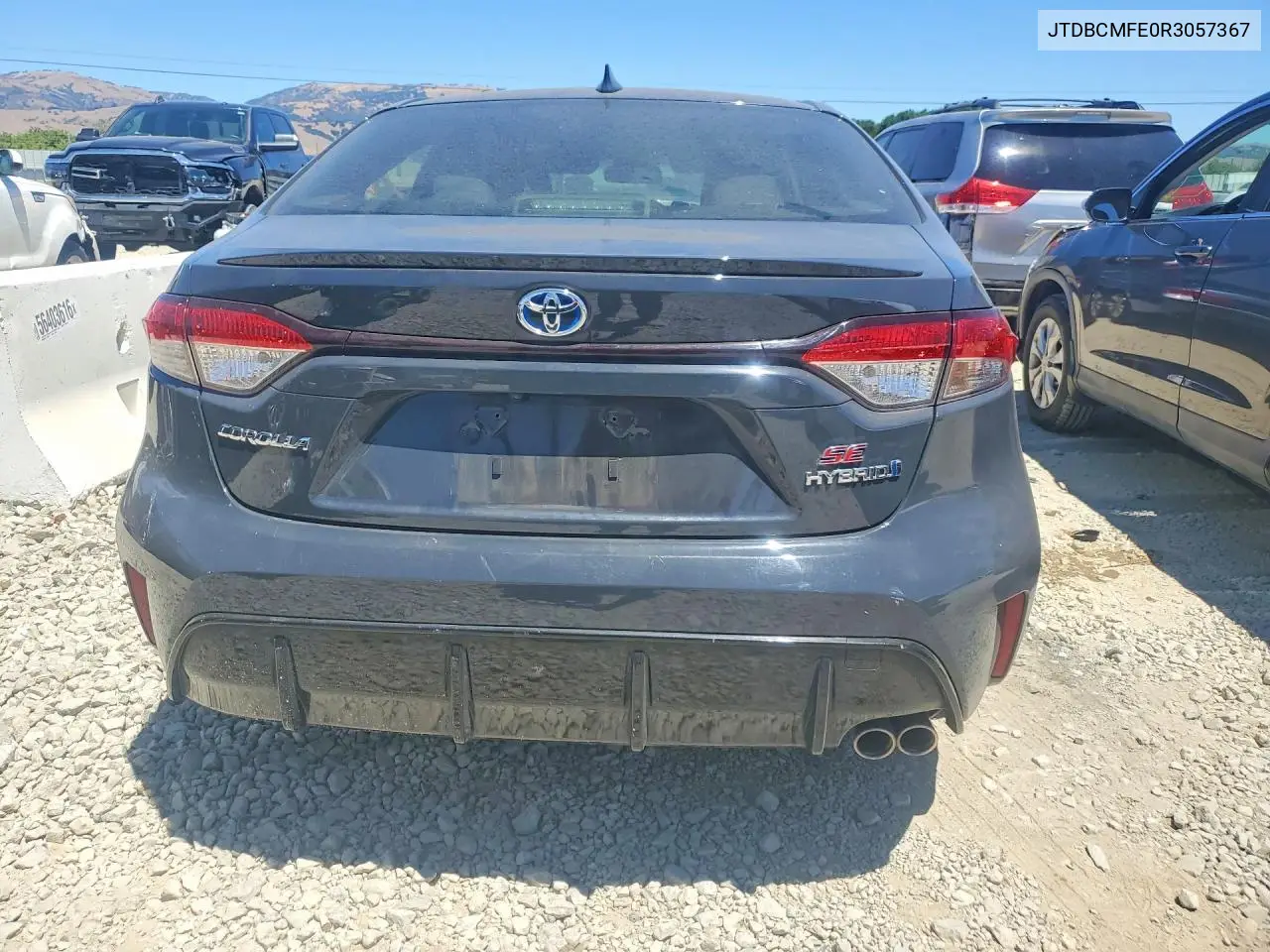 2024 Toyota Corolla Hybrid Se VIN: JTDBCMFE0R3057367 Lot: 62476186