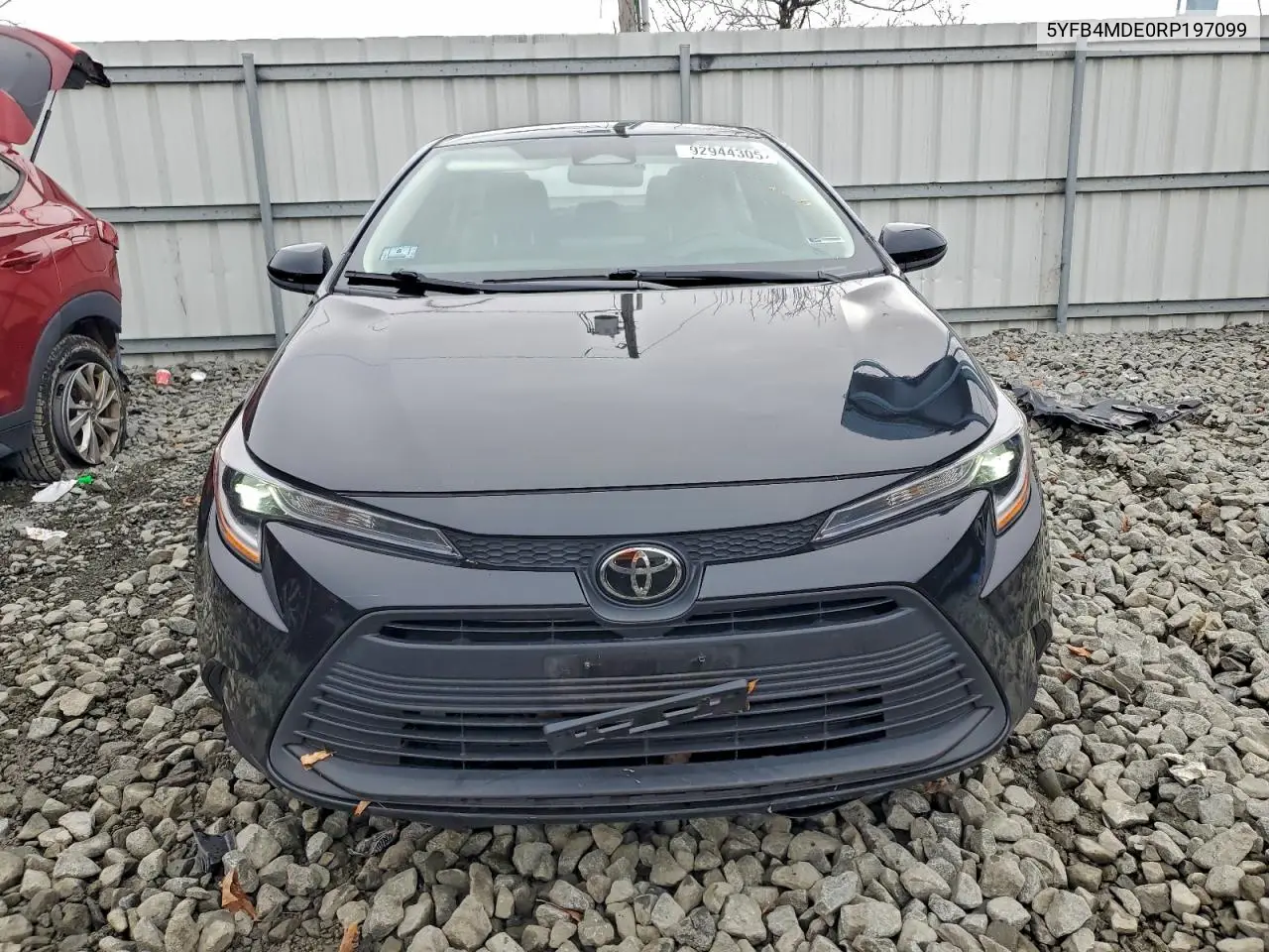 5YFB4MDE0RP197099 2024 Toyota Corolla Le