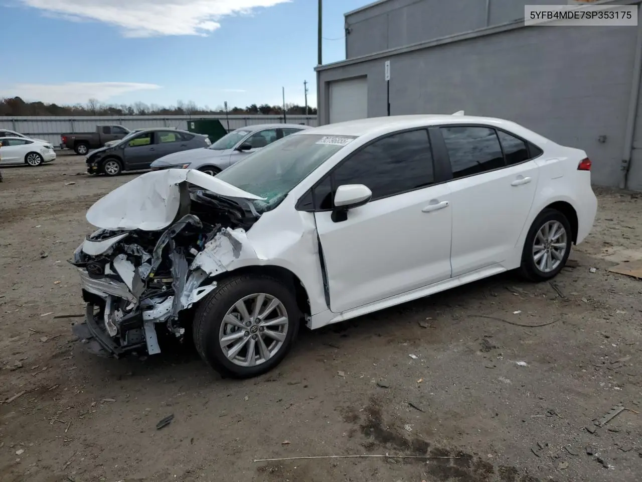 5YFB4MDE7SP353175 2025 Toyota Corolla Le