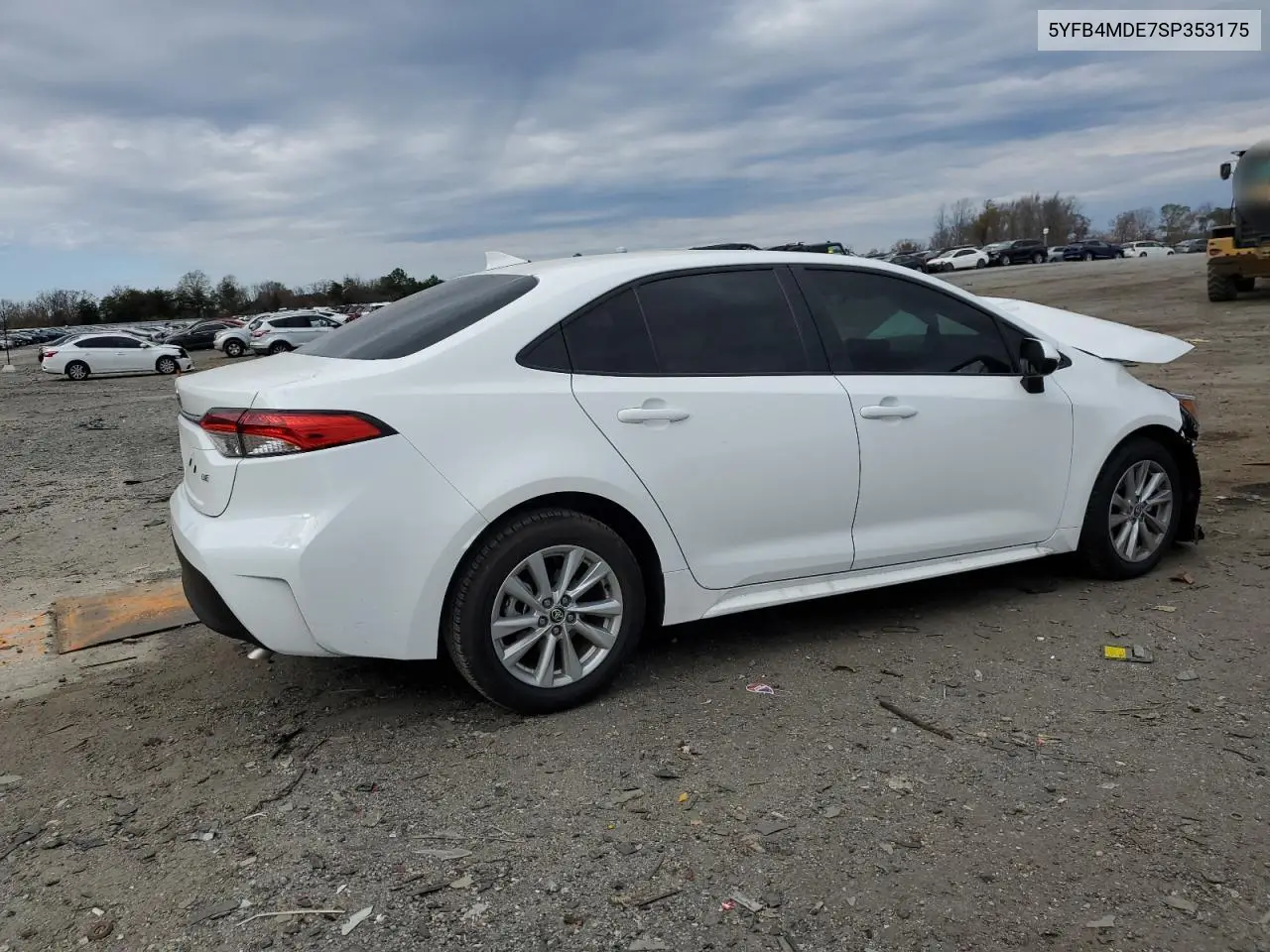 5YFB4MDE7SP353175 2025 Toyota Corolla Le