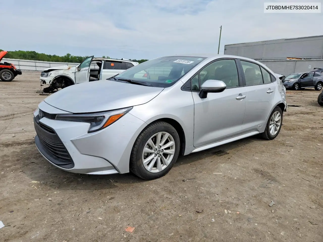2025 Toyota Corolla Hybrid Le VIN: JTDBDMHE7S3020414 Lot: 55570736