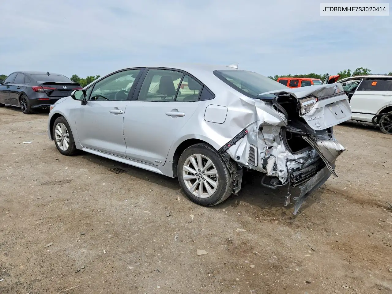 2025 Toyota Corolla Hybrid Le VIN: JTDBDMHE7S3020414 Lot: 55570736