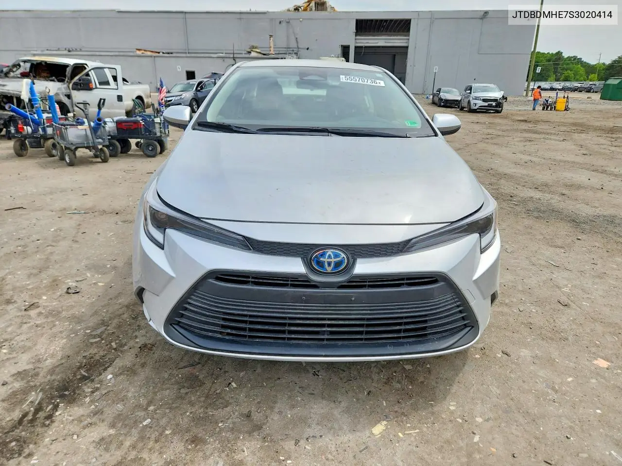 2025 Toyota Corolla Hybrid Le VIN: JTDBDMHE7S3020414 Lot: 55570736