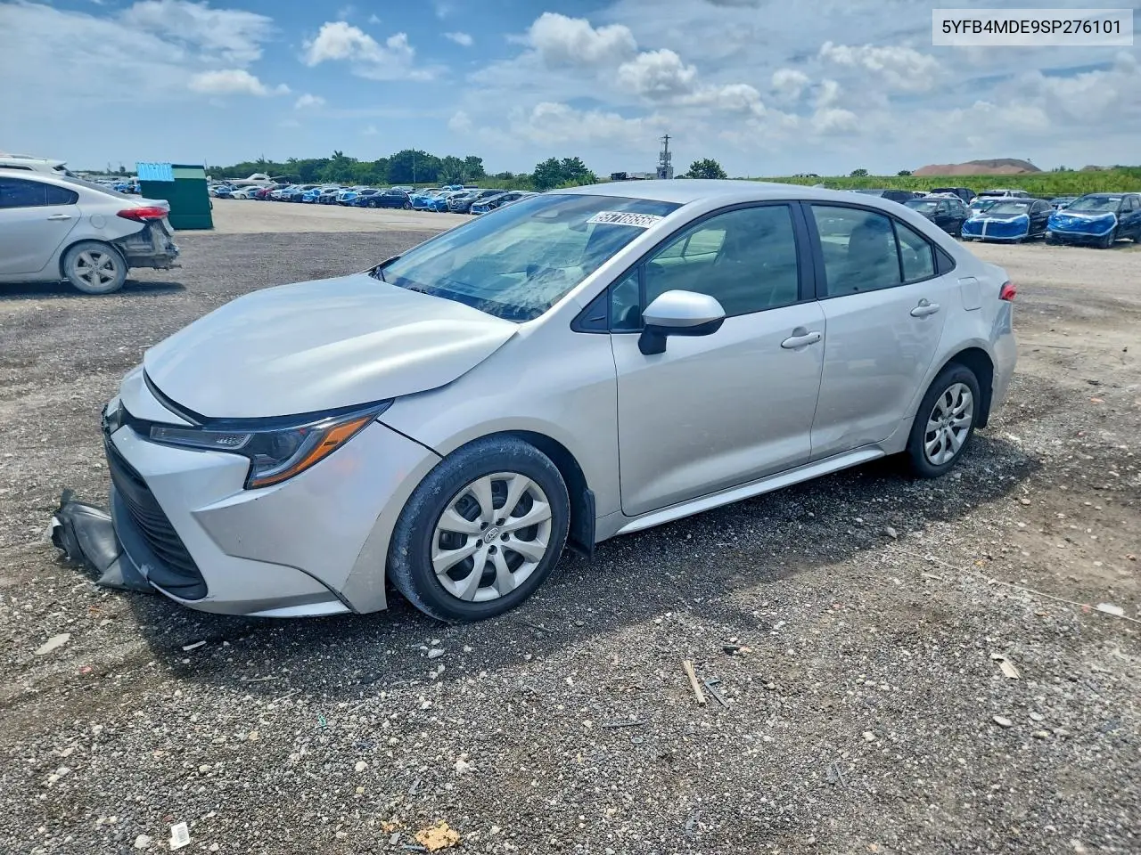 2025 Toyota Corolla Le VIN: 5YFB4MDE9SP276101 Lot: 55716656