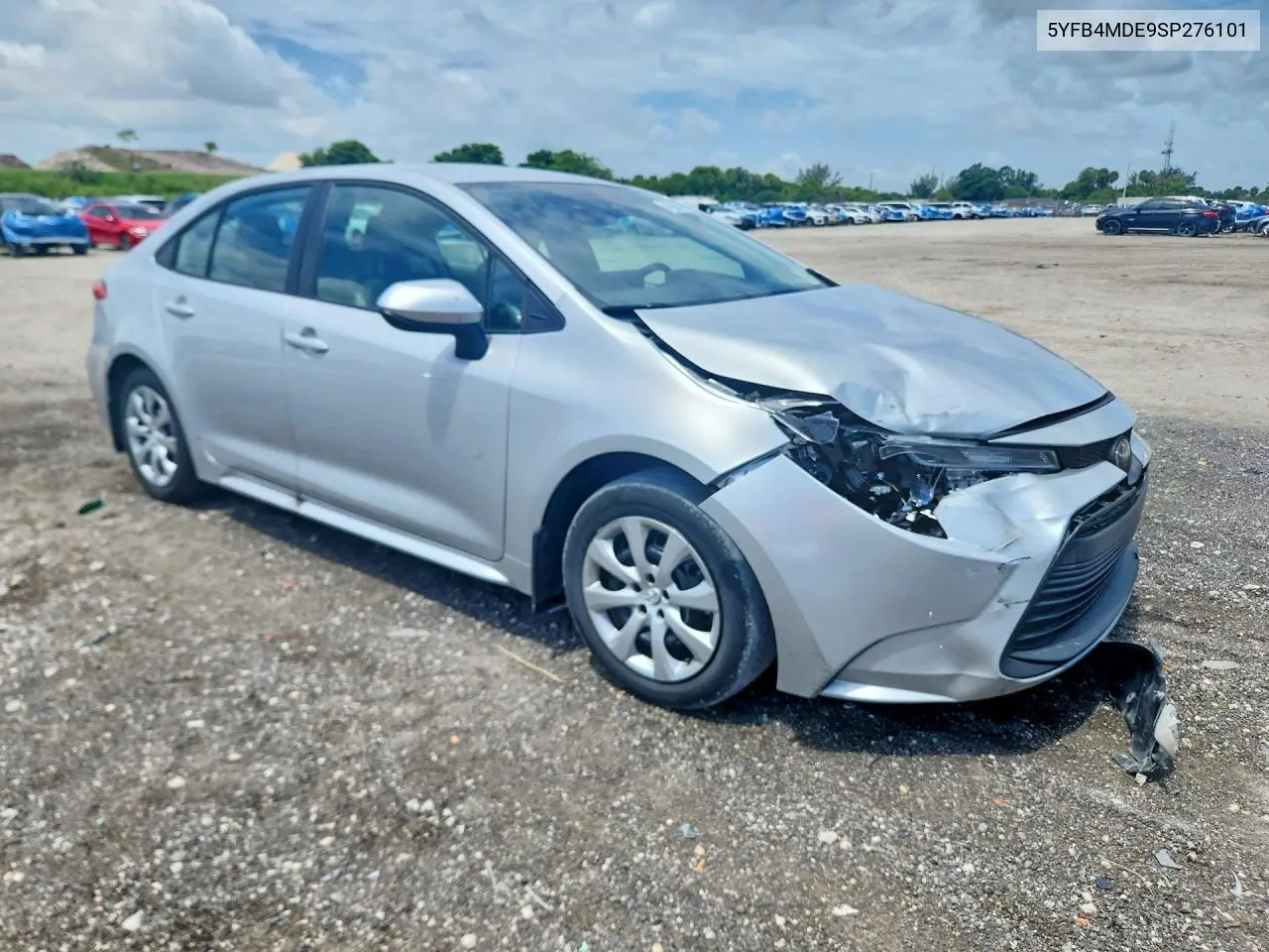 2025 Toyota Corolla Le VIN: 5YFB4MDE9SP276101 Lot: 55716656