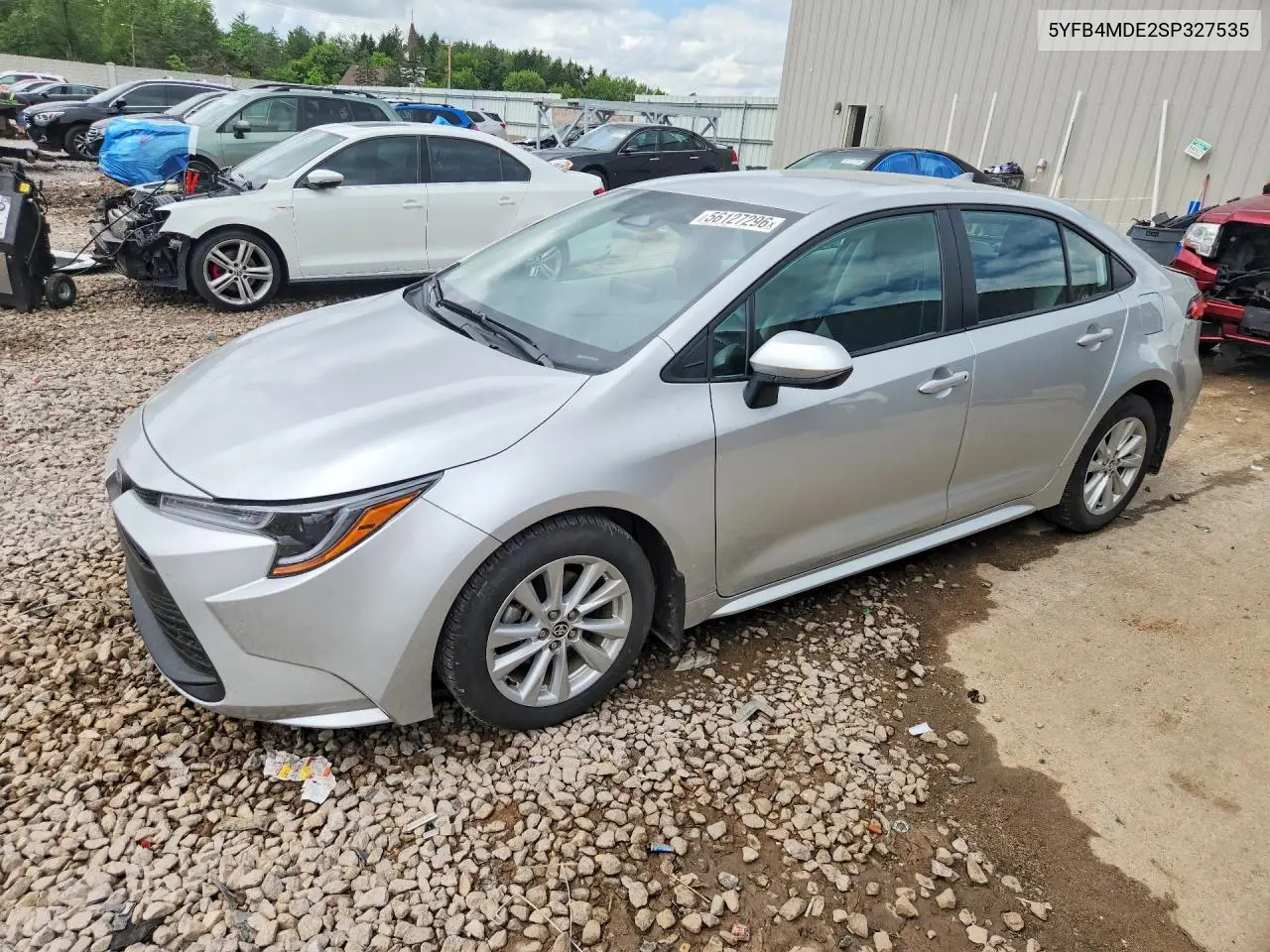 2025 Toyota Corolla Le VIN: 5YFB4MDE2SP327535 Lot: 56127296