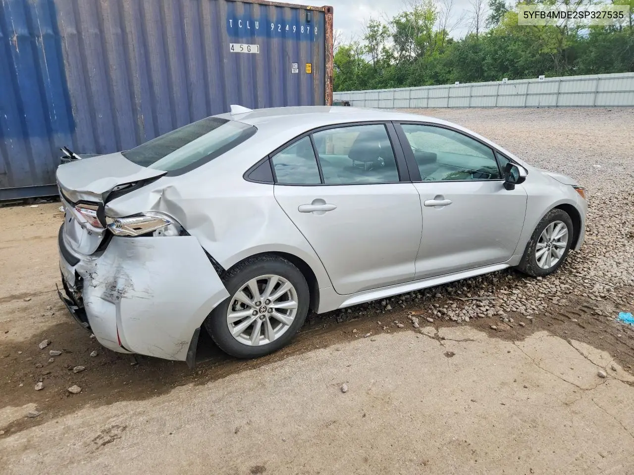 2025 Toyota Corolla Le VIN: 5YFB4MDE2SP327535 Lot: 56127296