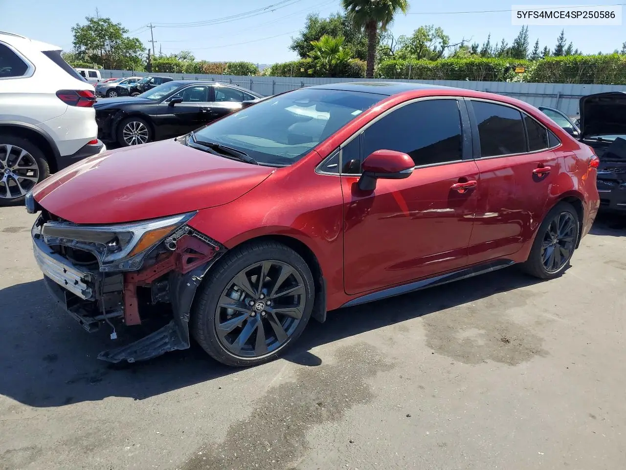 2025 Toyota Corolla Se VIN: 5YFS4MCE4SP250586 Lot: 56528636