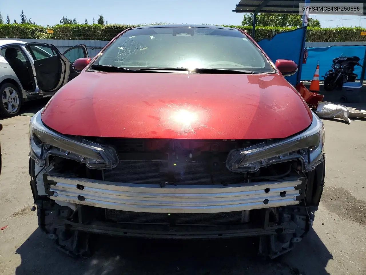 2025 Toyota Corolla Se VIN: 5YFS4MCE4SP250586 Lot: 56528636