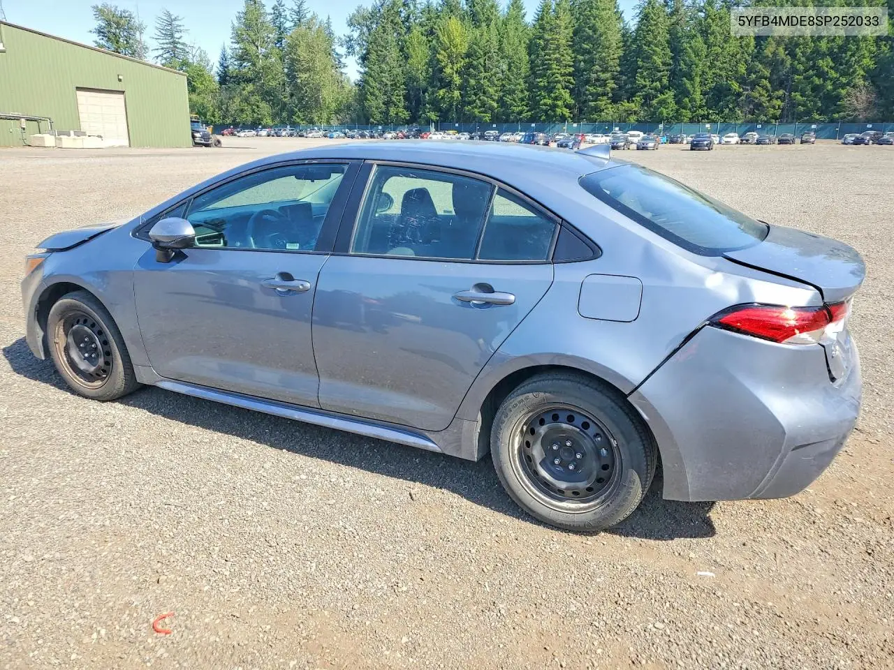 2025 Toyota Corolla Le VIN: 5YFB4MDE8SP252033 Lot: 58489986