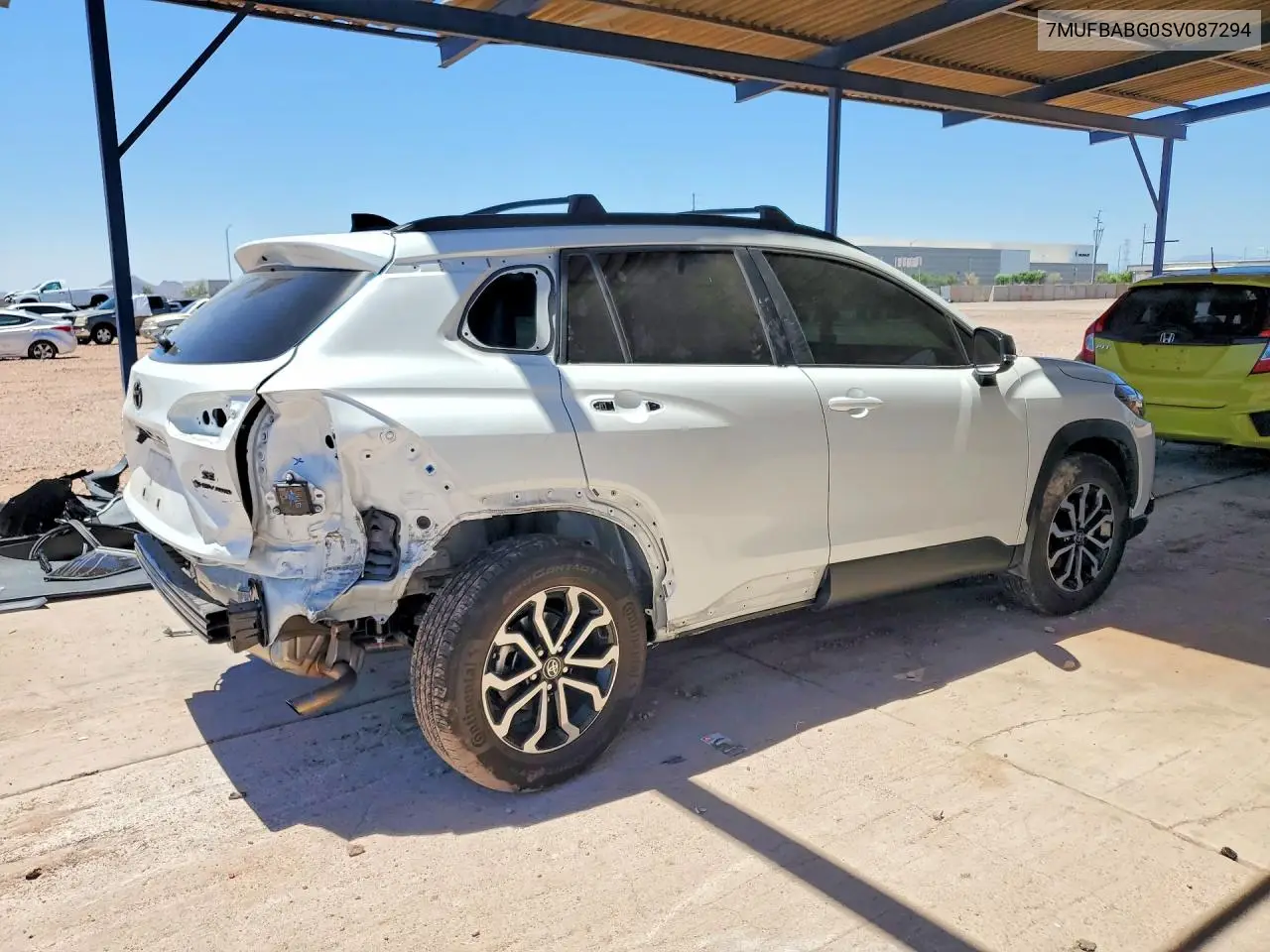 2025 Toyota Corolla Cross Hybrid Se VIN: 7MUFBABG0SV087294 Lot: 59274336