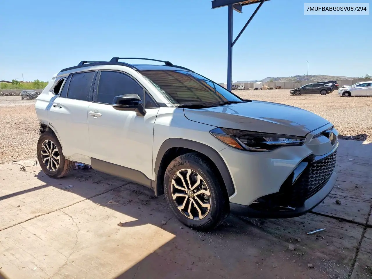 2025 Toyota Corolla Cross Hybrid Se VIN: 7MUFBABG0SV087294 Lot: 59274336