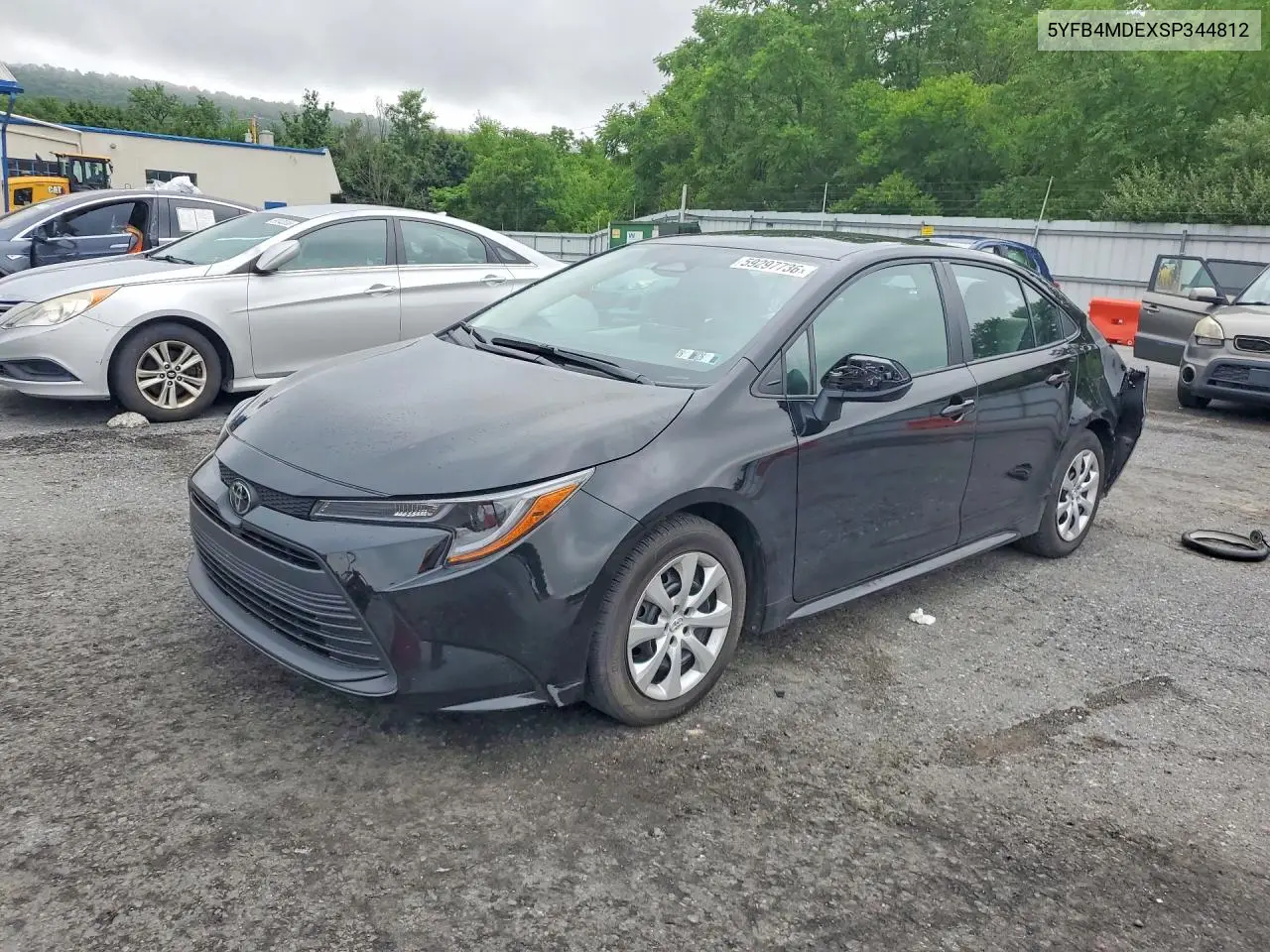 2025 Toyota Corolla Le VIN: 5YFB4MDEXSP344812 Lot: 59297736