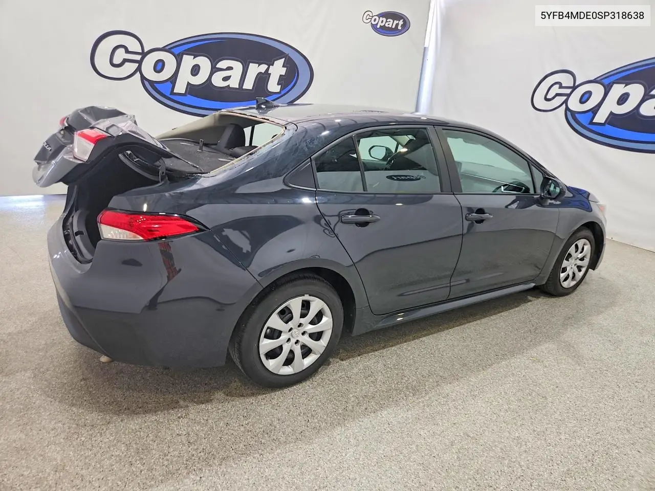 2025 Toyota Corolla Le VIN: 5YFB4MDE0SP318638 Lot: 60507436
