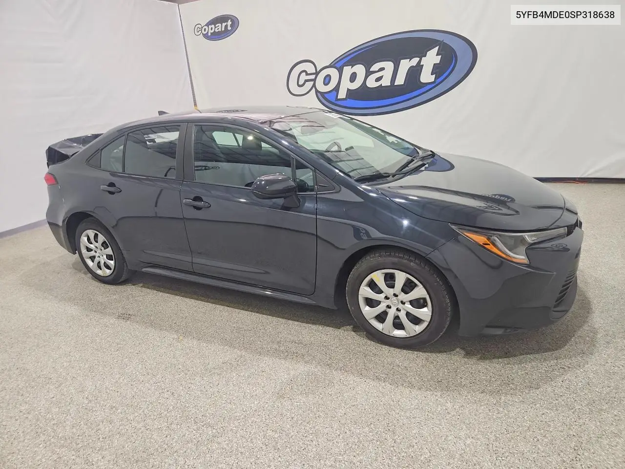 2025 Toyota Corolla Le VIN: 5YFB4MDE0SP318638 Lot: 60507436
