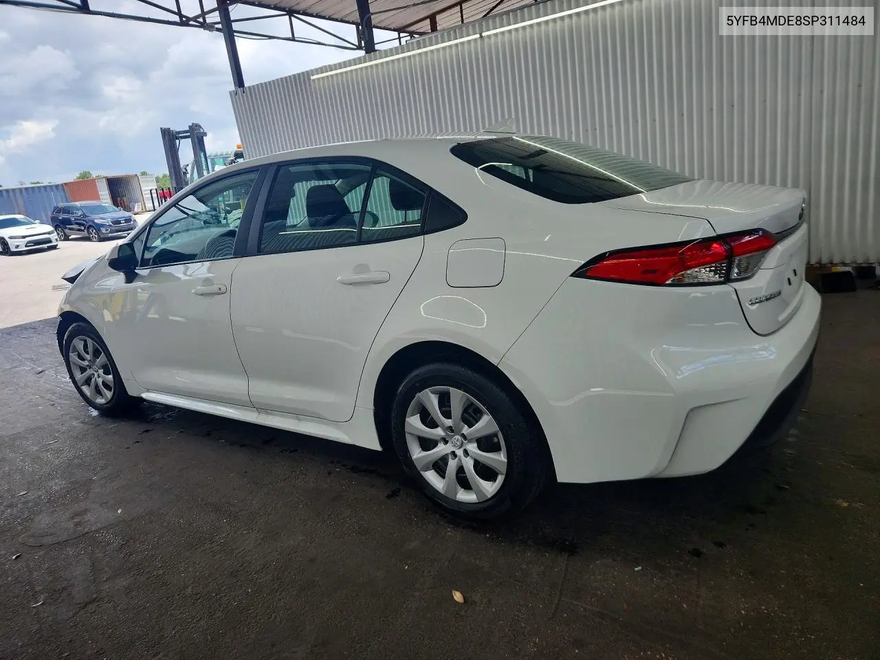 2025 Toyota Corolla Le VIN: 5YFB4MDE8SP311484 Lot: 60625506