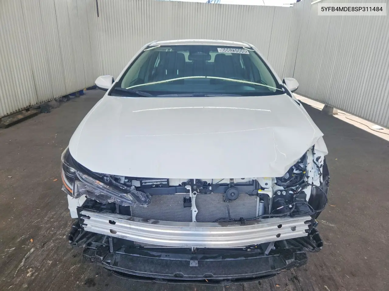 2025 Toyota Corolla Le VIN: 5YFB4MDE8SP311484 Lot: 60625506
