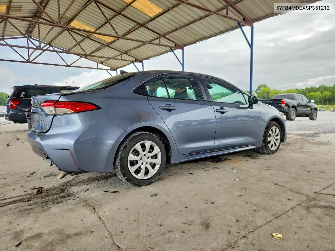 2025 Toyota Corolla Le VIN: 5YFB4MDEXSP351212 Lot: 60863366