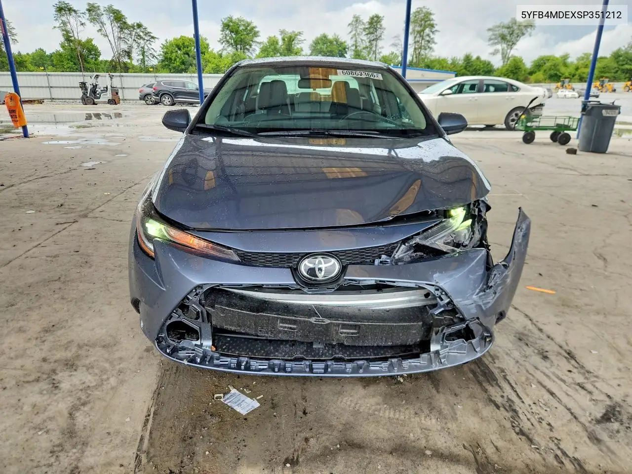 2025 Toyota Corolla Le VIN: 5YFB4MDEXSP351212 Lot: 60863366